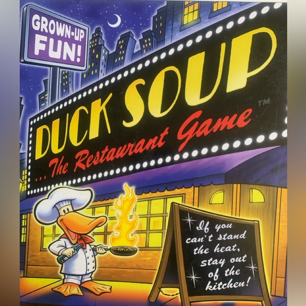 Duck Soup The restaurant Game. All there in great pre loved condition